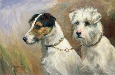 Best Friends, 1911 by Florence Jay